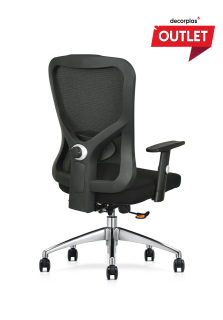 SILLA GIRATORIA OPERATIVA ATLANTA COLOR BLACK - 4