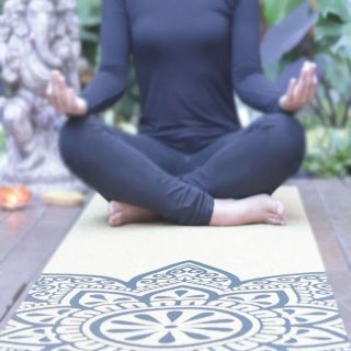 MAT DE YOGA IMPRESO 4.5MM KAP NAMASTE DE 60CMX1.66MTS