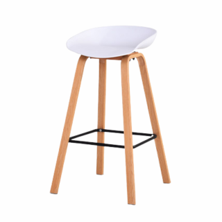 SILLA DE BAR ARUBA COLOR BLANCO