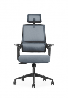 SILLA GIRATORIA ERGONOMICA EJECUTIVA SPARTA COLOR DARK GREY