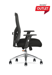 SILLA GIRATORIA OPERATIVA ATLANTA COLOR BLACK - 3