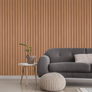 WALL PANEL WPC  PARA INTERIOR COLOR ROBLE - 2.90X16CM