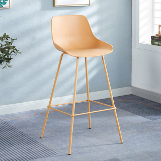 SILLA DE BAR FLORENCIA COLOR NARANJA