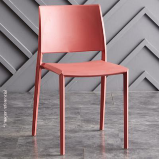 SILLA DE COMEDOR VERACRUZ COLOR ROJO