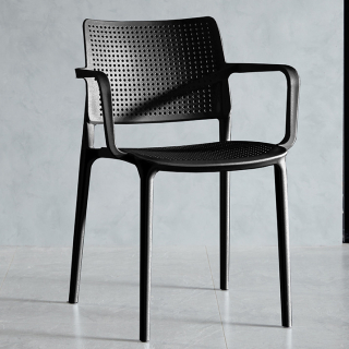SILLA DE COMEDOR NAZCA COLOR NEGRO