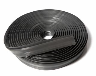 PERFIL DE BORDE PVC  PARA ALFOMBRA Y FELPUDO NEGRO 50MM