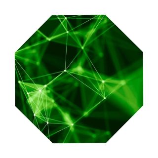 PROTECTOR DE PISO GAMER PRO CONECTION GREEN DECORPLAS PARA SILLAS
