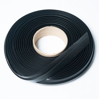 PERFIL DE BORDE PVC NEGRO 49MM