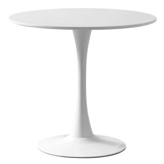 MESA COMEDOR ITALIA CIRCULAR 90X90CM COLOR BLANCO
