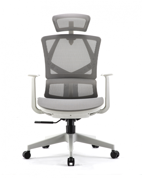 SILLA GIRATORIA ERGONÓMICA EJECUTIVA SIDNEY COLORS GREY