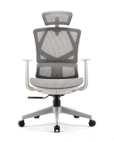 SILLA GIRATORIA ERGONÓMICA EJECUTIVA SIDNEY COLORS GREY