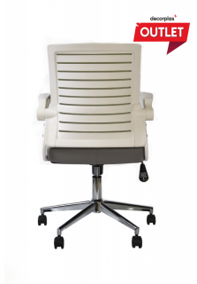 SILLA GIRATORIA OPERATIVO ONIX COLORS VERDE CON BRAZOS REBATIBLES - - PRODUCTO DE EXHIBICIÓN - 3