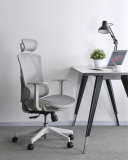 SILLA GIRATORIA ERGONÓMICA EJECUTIVA SIDNEY COLORS GREY