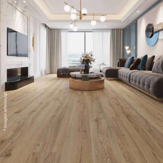 PISO SPC PREMIUM QUIET TEK XL COLOR 208 ROBLE VASCO 7MM 1800x22.8cm 2.052m2