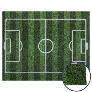 ALFOMBRA INFANTIL COMFORT KIDS FUTBOL DE 1.00 X 1.20 MTS