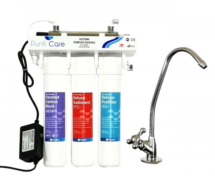 Filtron de agua Ultravioleta 4 etapas, CFK4