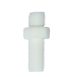 Conector pasante plástico jaco 1/4 X 1/4