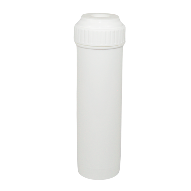 Cartucho rellenable 0.8L blanco, 2.5x10 (sin medio filtrante)