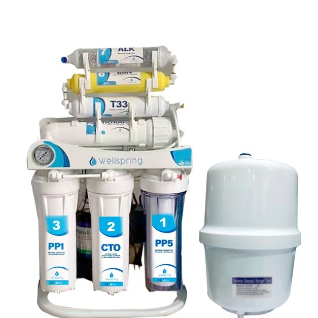 Purificador Ósmosis Inversa 6 Etapas -Wellspring (100 GPD
