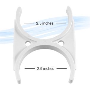 Abrazadera 2.5"x2.5"