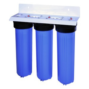 Filtro de agua de 3 etapas alto flujo big blue 4.5x20