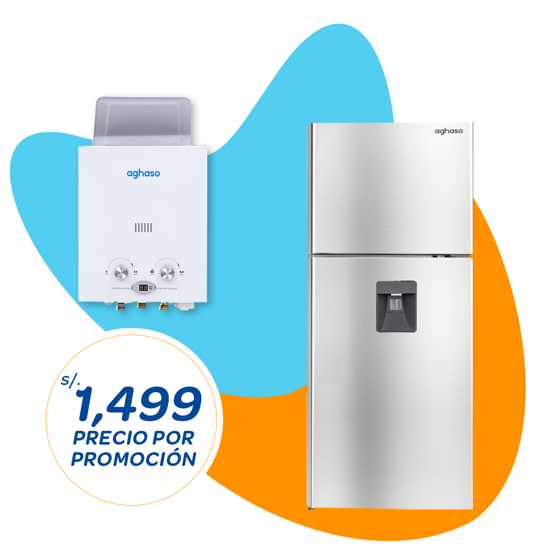 REFRIGERADORA AGHASO  249L + TERMA AGHASO  5.5 L - GN