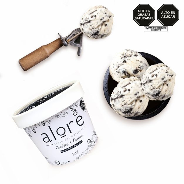 Cookies and cream- medio litro