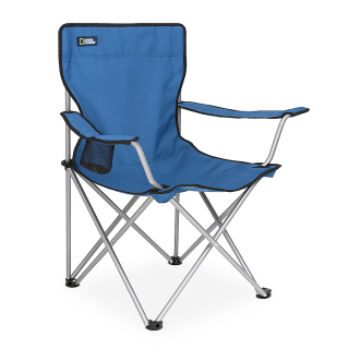 SILLA DE CAMPING PLEGABLE KENAI APOYABRAZOS AZUL  - NATIONAL GEOGRAPHIC