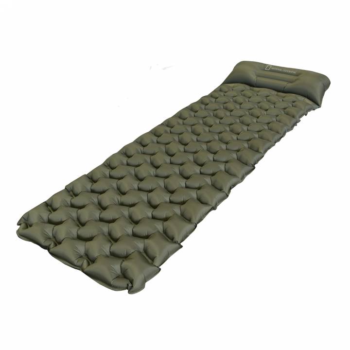 COLCHONETA ULTRALIGHT PRO VERDE MILITAR - NATIONAL GEOGRAPHIC