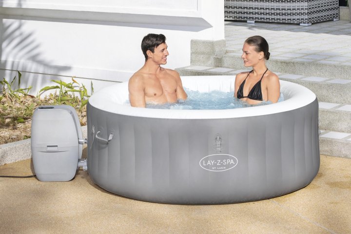 BESTWAY LAY-Z-SPA MOTORE Soffiatore Aria Vasca Idromassaggio Solo Serie - Foto 10
