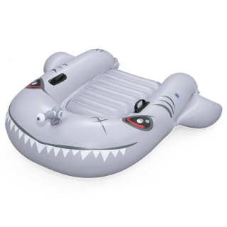 TABLA INFLABLE TIBURÓN DIVERTIDO 160 X 115 CM - BESTWAY