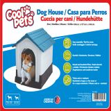 CASA PARA PERRO DE PVC PEQUEÑA MEDIANA - COOL PETS