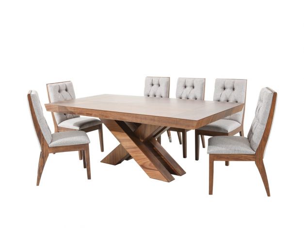 MP JUEGO DE COMEDOR 6 SILLAS CLEMENT