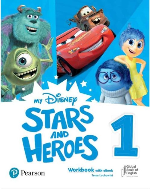 MY DISNEY STARS AND HEROES (AE) WB WITH EBOOK LEVEL 1