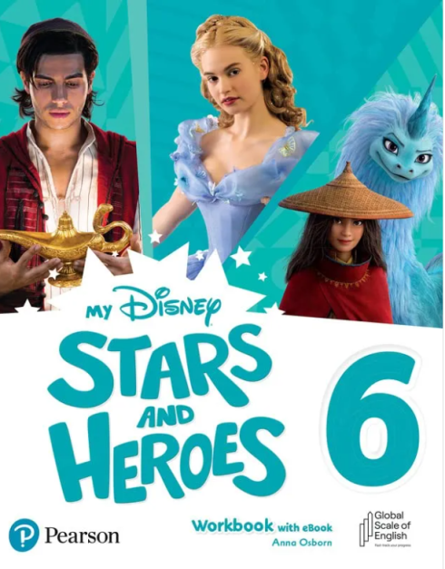 MY DISNEY STARS AND HEROES (AE) WB WITH EBOOK LEVEL 6