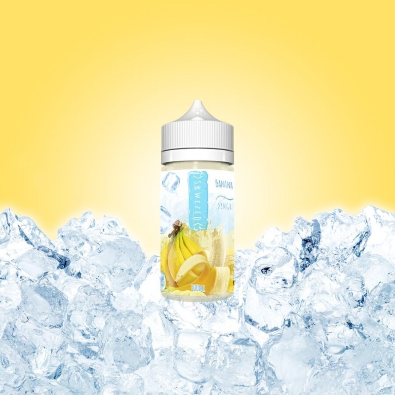 Vape Station Eliquid Skwezed 100Ml Banana ICE