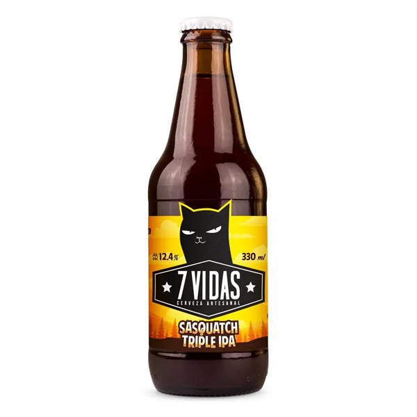 7 Vidas - Sasquatch Triple IPA - Bot 330ml