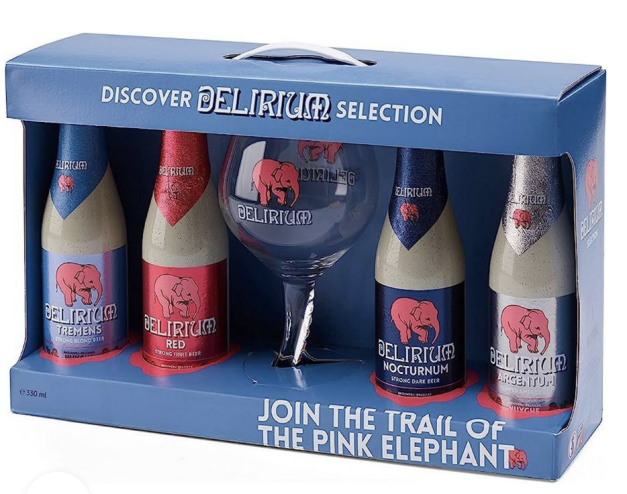 Pack Delirium -  DT DN DR DA - 4 X330ML Y Copa Trunk