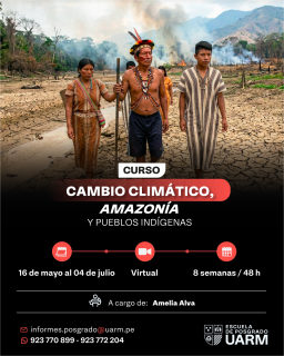Cambio climático, Amazonía y pueblos indígenas
