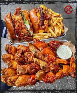 PROMO 2 HAMBURGUESA+PAPAS+ALITAS+GASEOSA