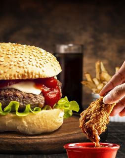 PROMO 1 HAMBURGUESA+PAPAS+ALITAS+GASEOSA