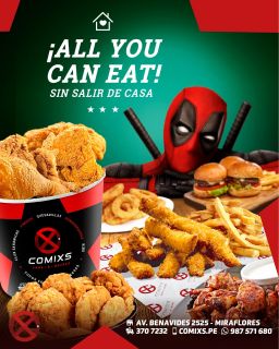 OPCION 2 - ALL YOU CAN EAT S/ 50.00