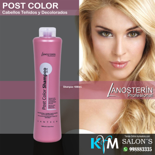 Post Color Cuidado del Color - Shampoo 1000ml. Lanosterin CodLanoster