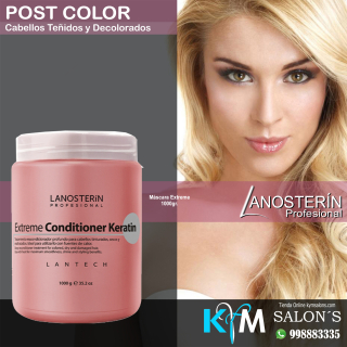 Máscara Extreme Conditioner Lanosterin 1 Kilo - Cabellos Dañados CodLanoster