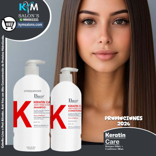 PACK SHAMPOO 500ml. + CONDITIONER 300ml. BAOR Keratin Care CodBaorKCare