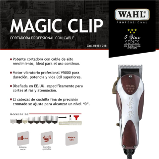 Cortadora Wahl Magic Clip - Professional