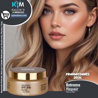 Mascarilla 285gr. Cabellos muy Dañados - Extreme Repair Modda CodRepEX