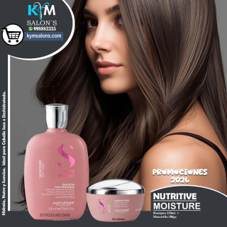 Shampoo 250ml. + Máscara 200gr. Nutritive Moisture Alfaparf CodMoisDry