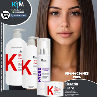 COMBO KERATIN CARE BAOR SHAMPOO 500ML. + CONDITIONER 300ML. MÁSCARA 300GR. + HYDRO 150ML. CodBaorKCare