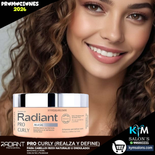 MASCARILLA 350ml. PRO CURLY RADIANT CodCurlyRad
